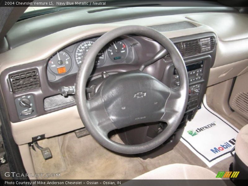 Navy Blue Metallic / Neutral 2004 Chevrolet Venture LS