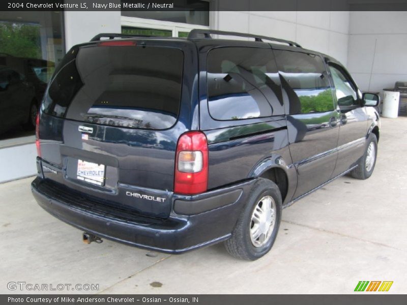 Navy Blue Metallic / Neutral 2004 Chevrolet Venture LS