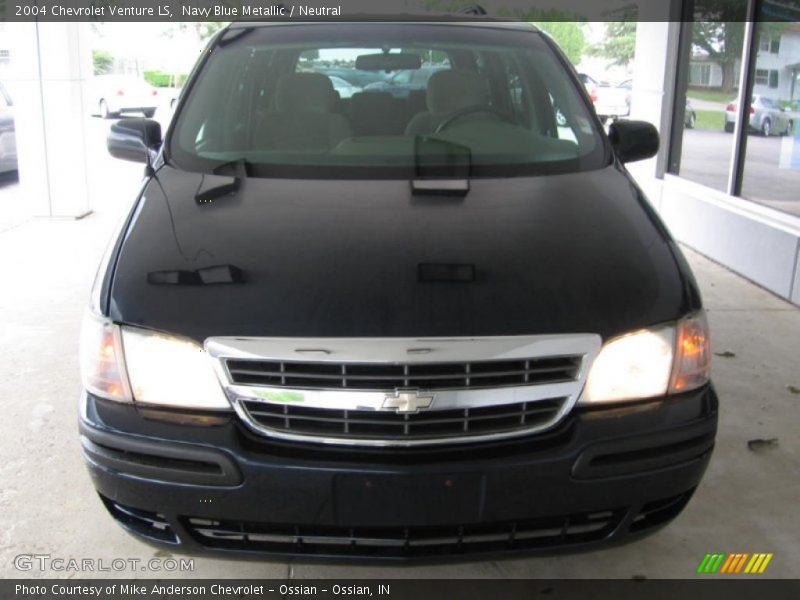 Navy Blue Metallic / Neutral 2004 Chevrolet Venture LS