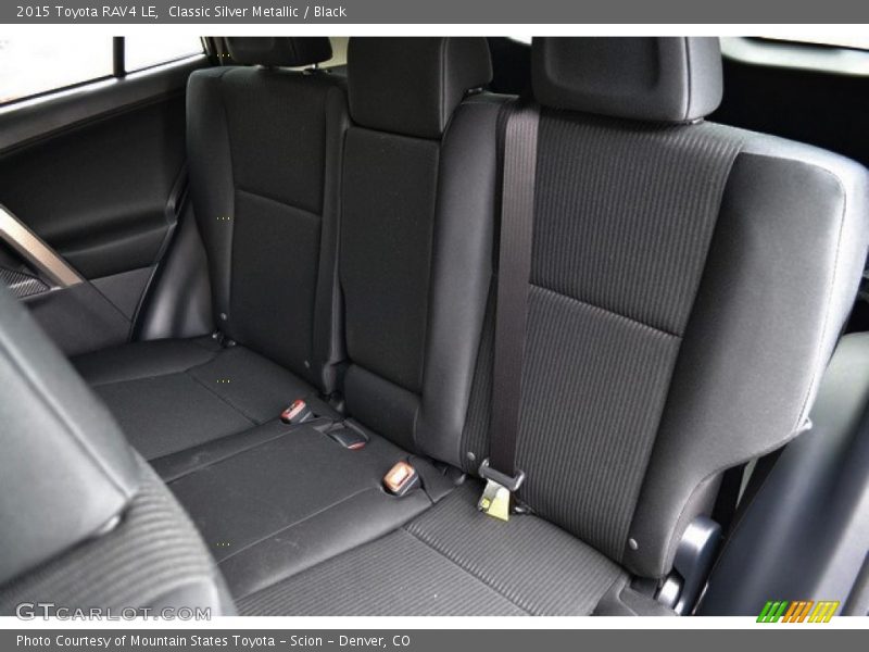 Classic Silver Metallic / Black 2015 Toyota RAV4 LE