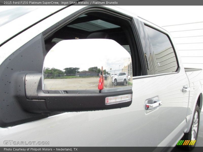 Ingot Silver Metallic / Platinum Brunello 2015 Ford F150 Platinum SuperCrew