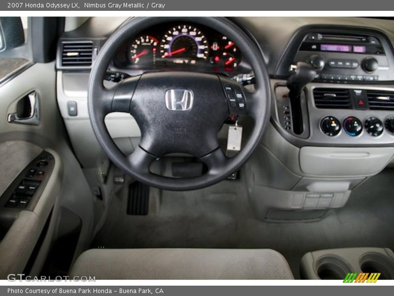 Nimbus Gray Metallic / Gray 2007 Honda Odyssey LX