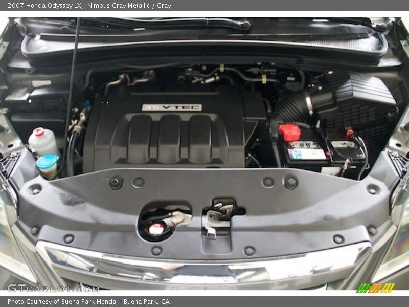 Nimbus Gray Metallic / Gray 2007 Honda Odyssey LX