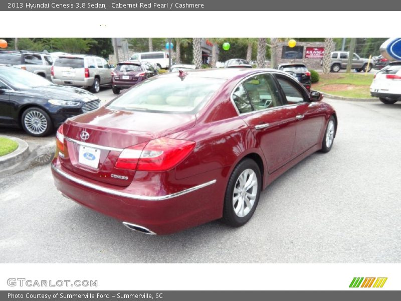 Cabernet Red Pearl / Cashmere 2013 Hyundai Genesis 3.8 Sedan