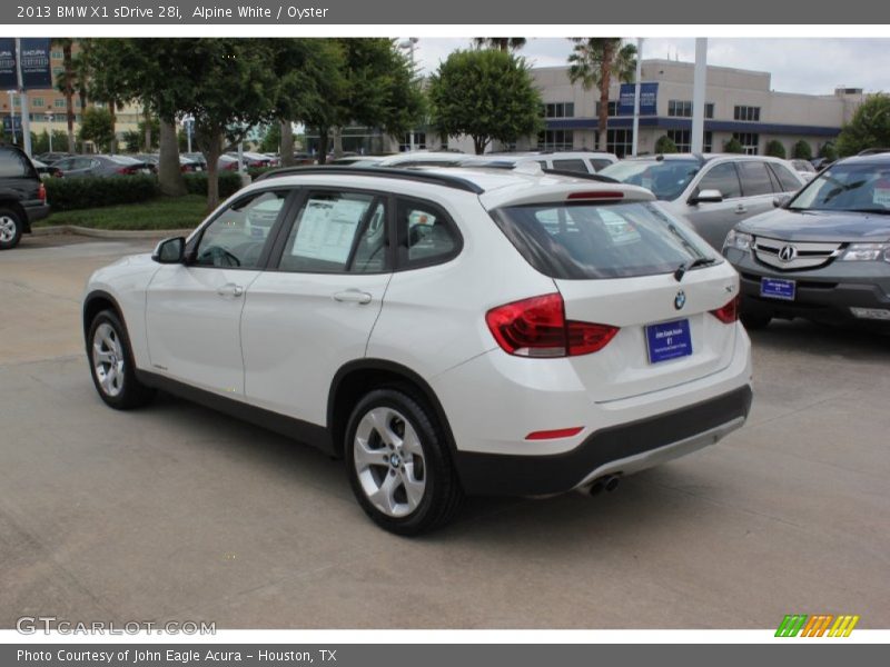 Alpine White / Oyster 2013 BMW X1 sDrive 28i