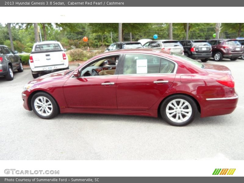 Cabernet Red Pearl / Cashmere 2013 Hyundai Genesis 3.8 Sedan