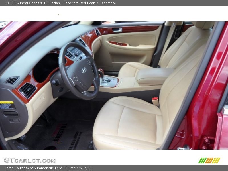 Cabernet Red Pearl / Cashmere 2013 Hyundai Genesis 3.8 Sedan