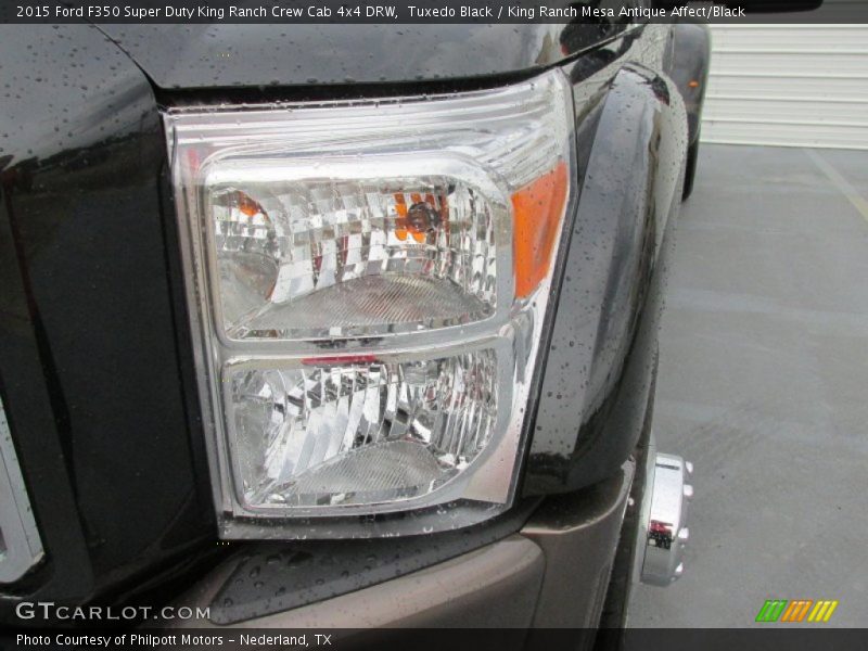 Tuxedo Black / King Ranch Mesa Antique Affect/Black 2015 Ford F350 Super Duty King Ranch Crew Cab 4x4 DRW