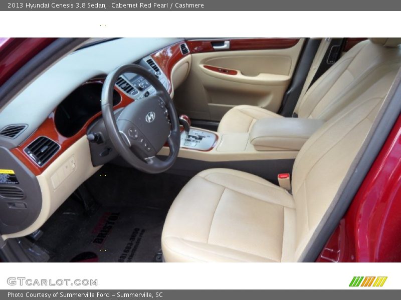 Cabernet Red Pearl / Cashmere 2013 Hyundai Genesis 3.8 Sedan