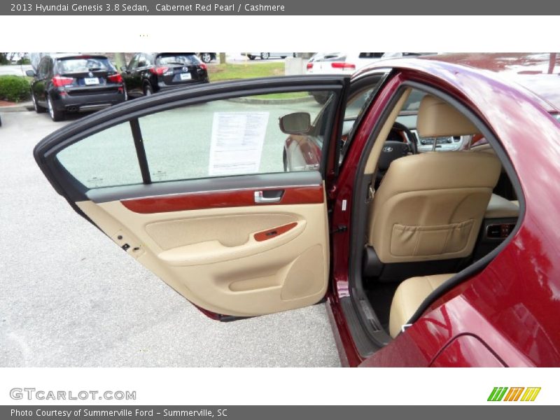 Cabernet Red Pearl / Cashmere 2013 Hyundai Genesis 3.8 Sedan