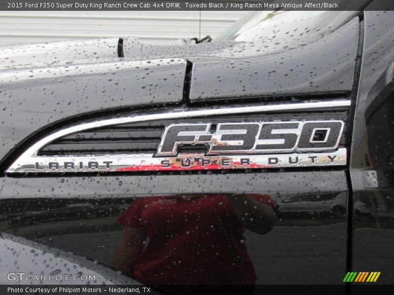 Tuxedo Black / King Ranch Mesa Antique Affect/Black 2015 Ford F350 Super Duty King Ranch Crew Cab 4x4 DRW