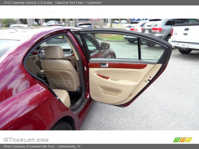 Cabernet Red Pearl / Cashmere 2013 Hyundai Genesis 3.8 Sedan
