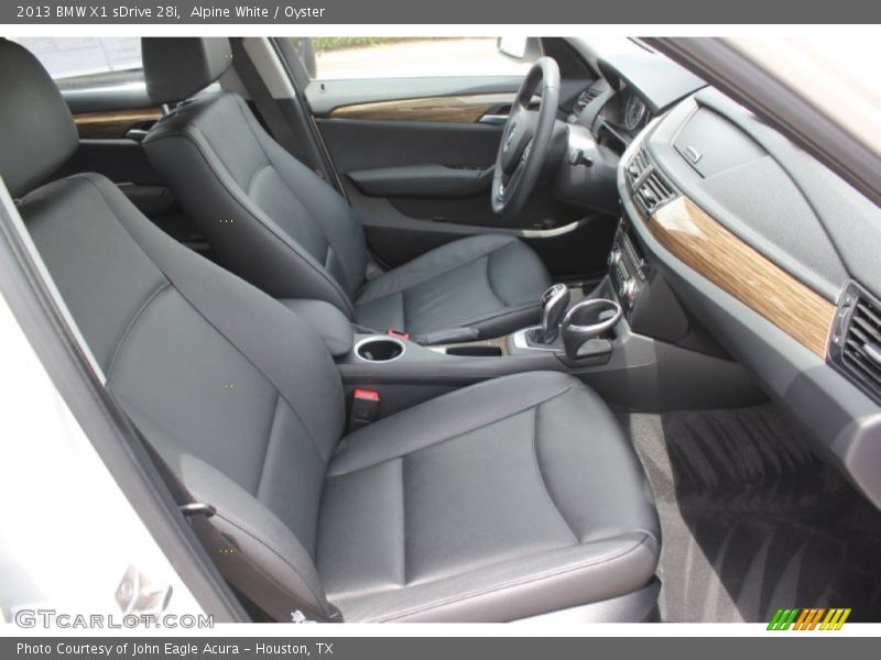 Alpine White / Oyster 2013 BMW X1 sDrive 28i