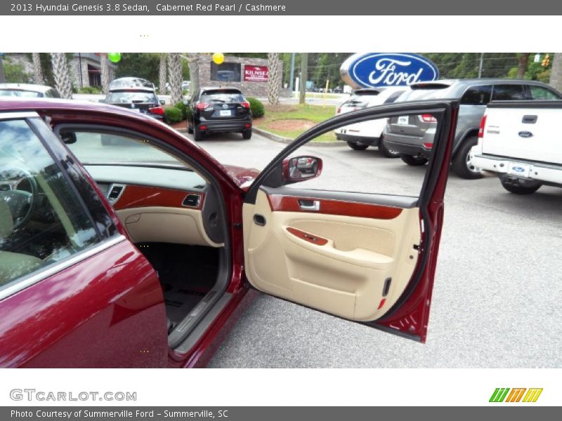 Cabernet Red Pearl / Cashmere 2013 Hyundai Genesis 3.8 Sedan
