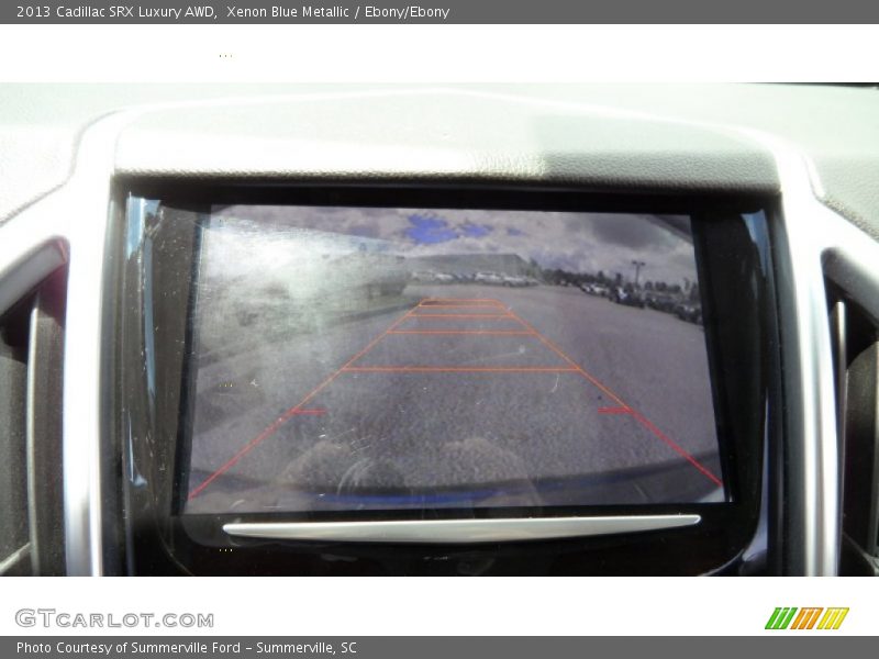 Xenon Blue Metallic / Ebony/Ebony 2013 Cadillac SRX Luxury AWD