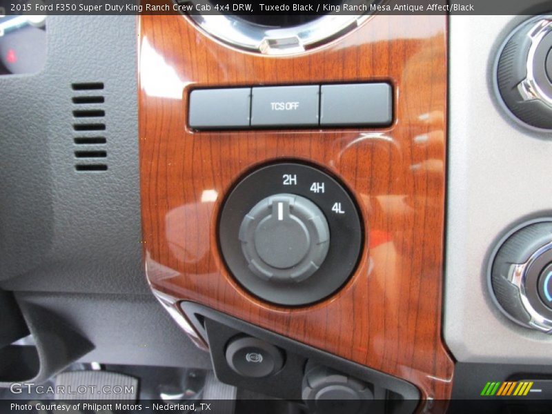 Tuxedo Black / King Ranch Mesa Antique Affect/Black 2015 Ford F350 Super Duty King Ranch Crew Cab 4x4 DRW
