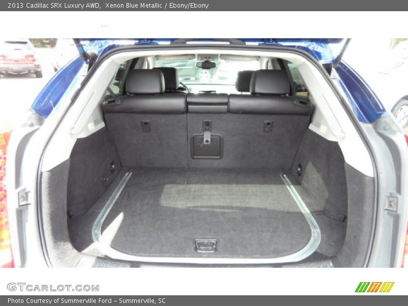 Xenon Blue Metallic / Ebony/Ebony 2013 Cadillac SRX Luxury AWD