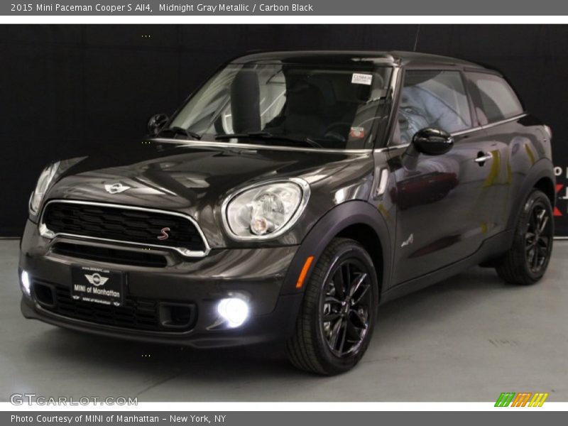Midnight Gray Metallic / Carbon Black 2015 Mini Paceman Cooper S All4