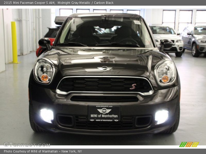 Midnight Gray Metallic / Carbon Black 2015 Mini Paceman Cooper S All4