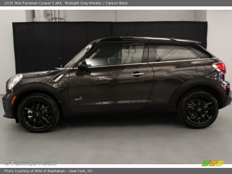 Midnight Gray Metallic / Carbon Black 2015 Mini Paceman Cooper S All4