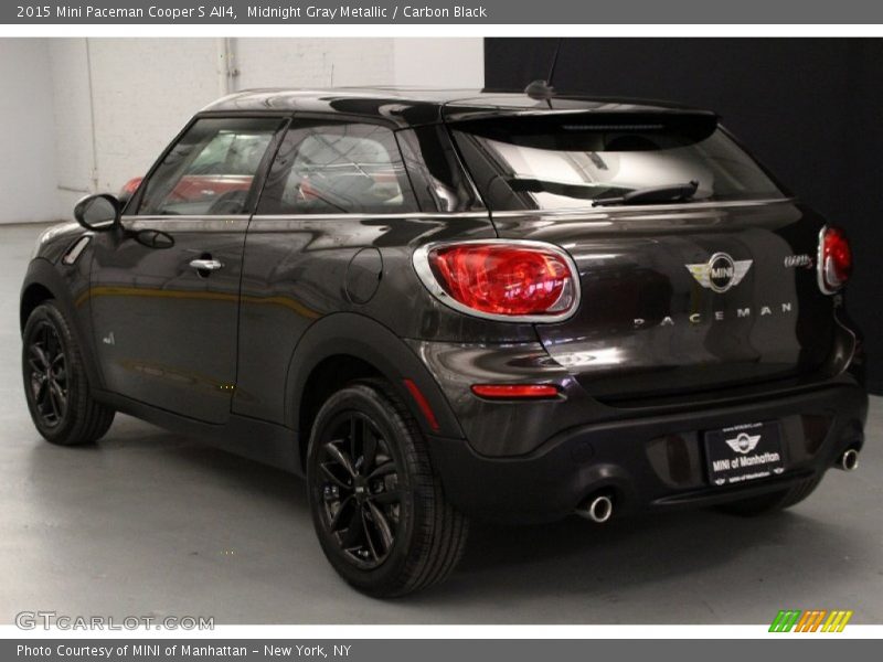 Midnight Gray Metallic / Carbon Black 2015 Mini Paceman Cooper S All4