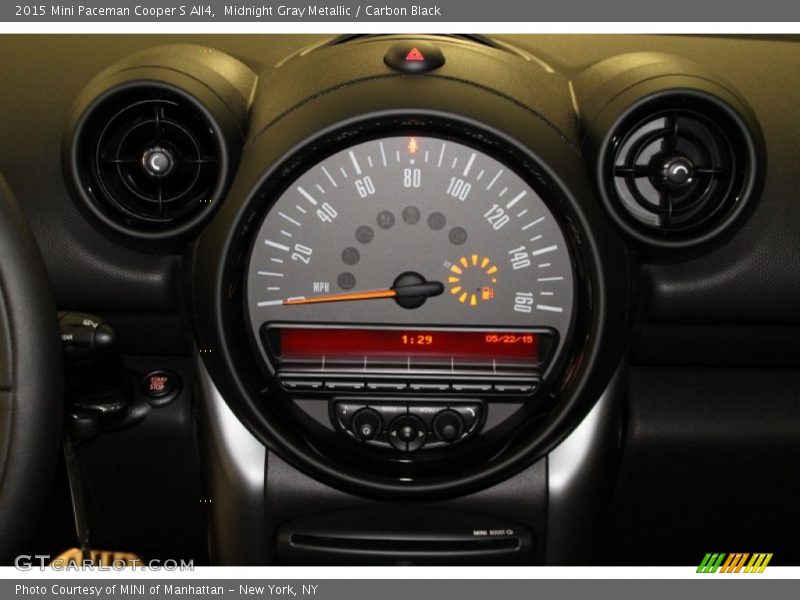 Midnight Gray Metallic / Carbon Black 2015 Mini Paceman Cooper S All4