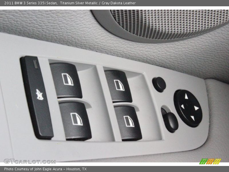Titanium Silver Metallic / Gray Dakota Leather 2011 BMW 3 Series 335i Sedan