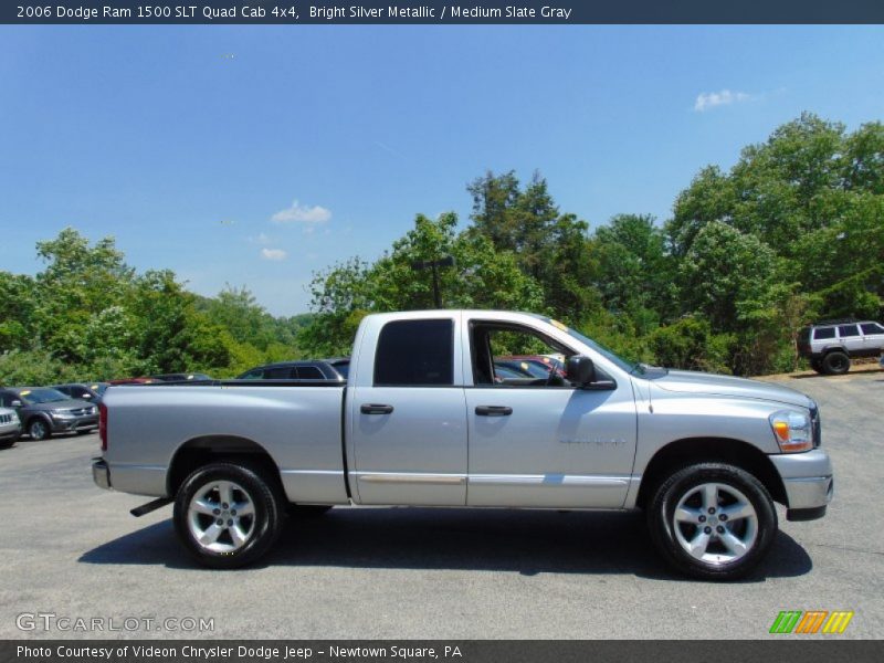 Bright Silver Metallic / Medium Slate Gray 2006 Dodge Ram 1500 SLT Quad Cab 4x4