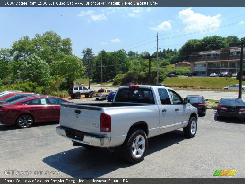 Bright Silver Metallic / Medium Slate Gray 2006 Dodge Ram 1500 SLT Quad Cab 4x4