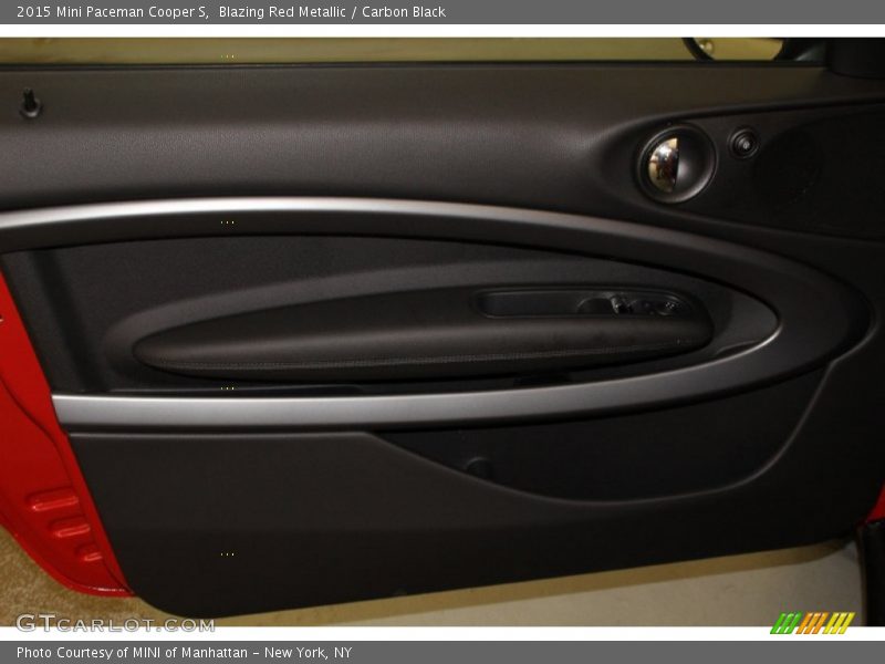 Blazing Red Metallic / Carbon Black 2015 Mini Paceman Cooper S
