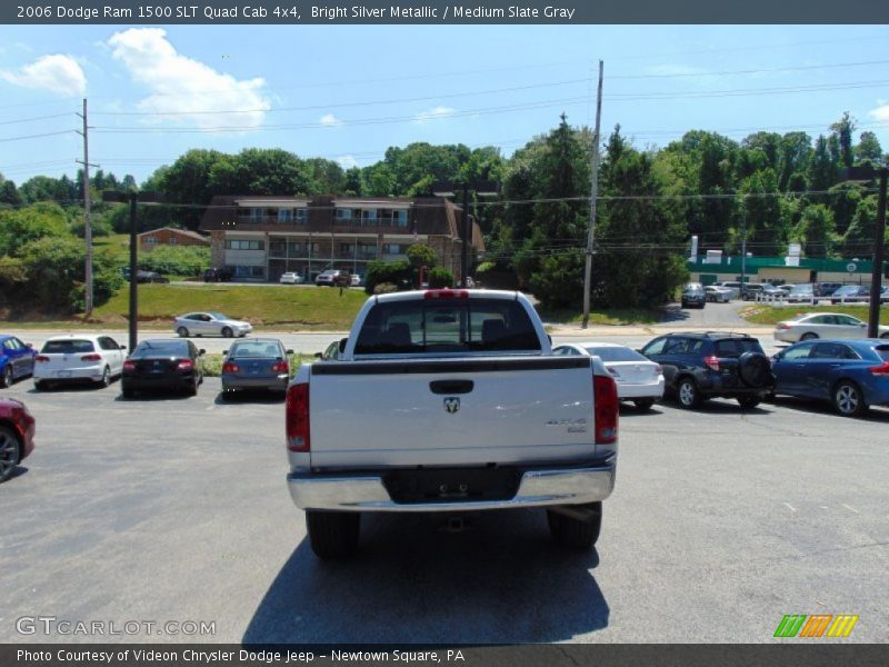 Bright Silver Metallic / Medium Slate Gray 2006 Dodge Ram 1500 SLT Quad Cab 4x4