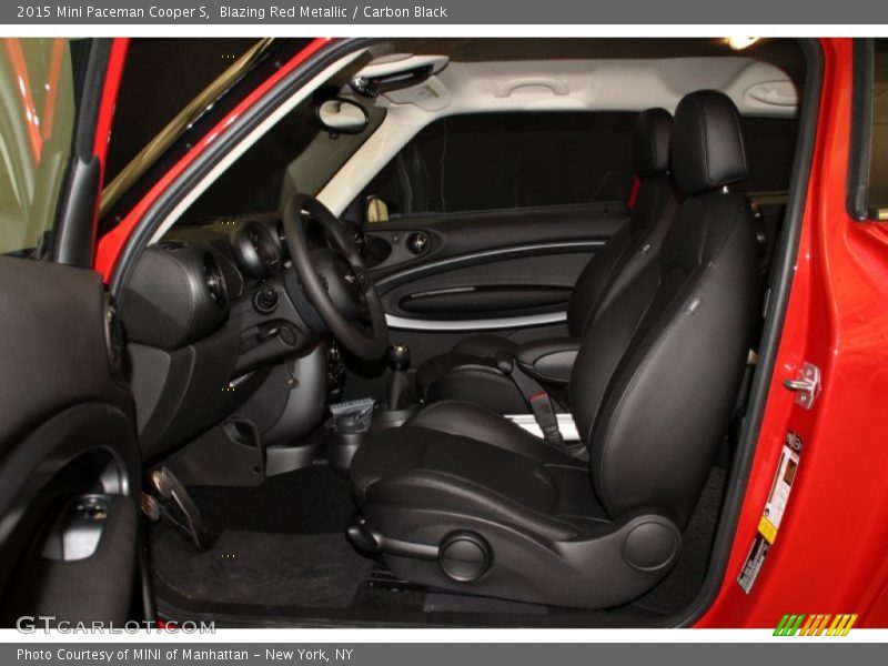 Blazing Red Metallic / Carbon Black 2015 Mini Paceman Cooper S