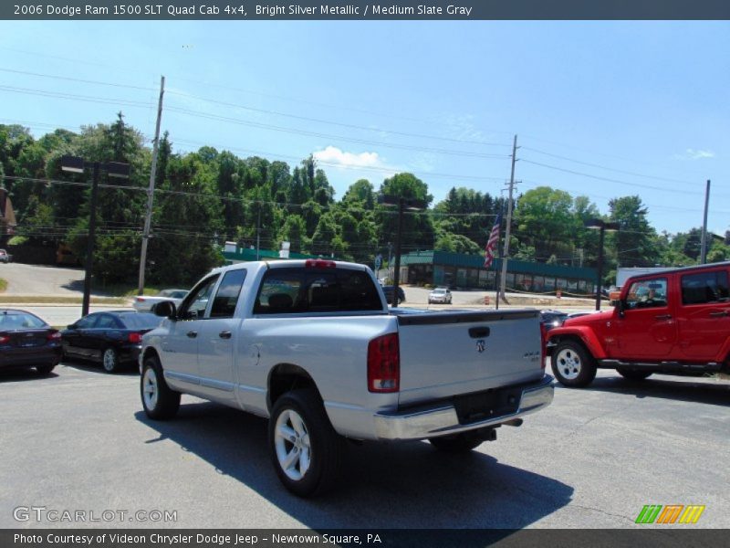 Bright Silver Metallic / Medium Slate Gray 2006 Dodge Ram 1500 SLT Quad Cab 4x4