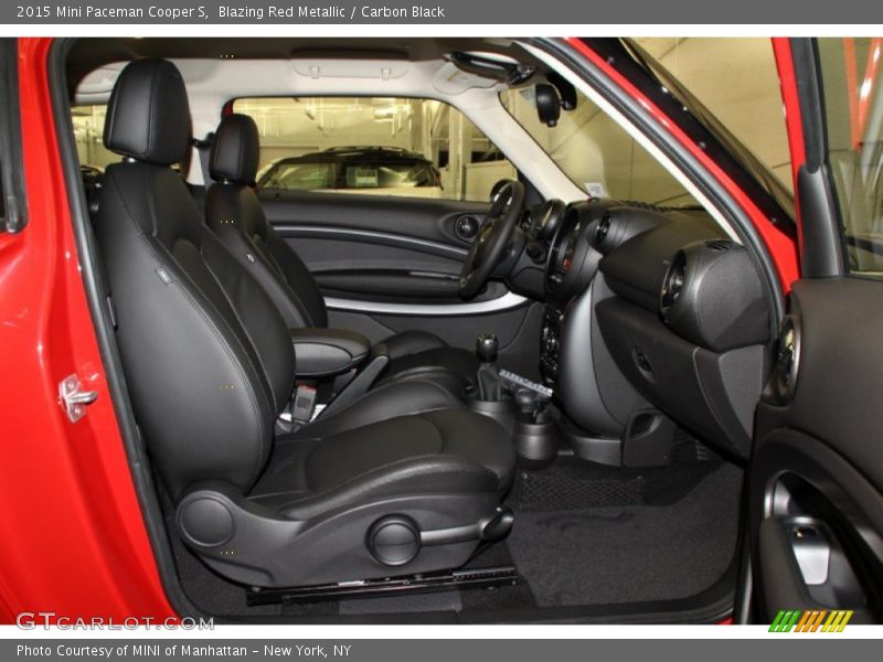 Blazing Red Metallic / Carbon Black 2015 Mini Paceman Cooper S