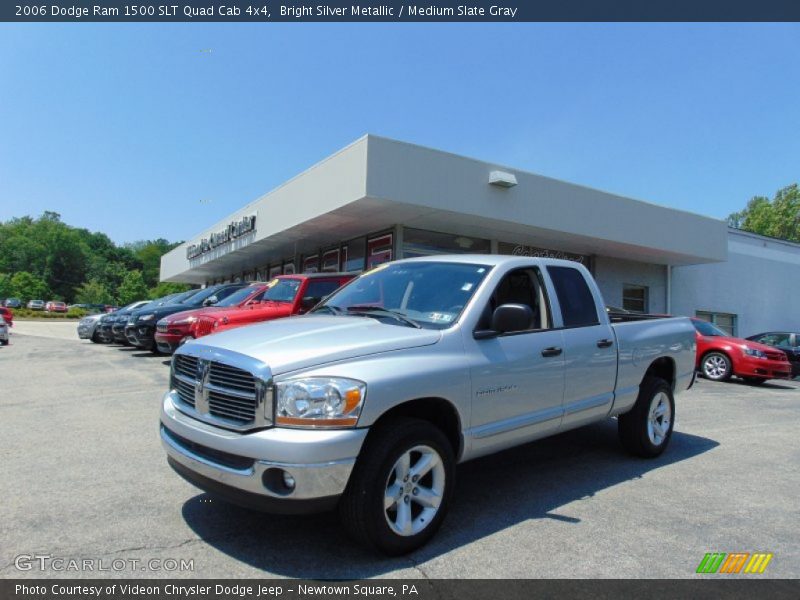 Bright Silver Metallic / Medium Slate Gray 2006 Dodge Ram 1500 SLT Quad Cab 4x4