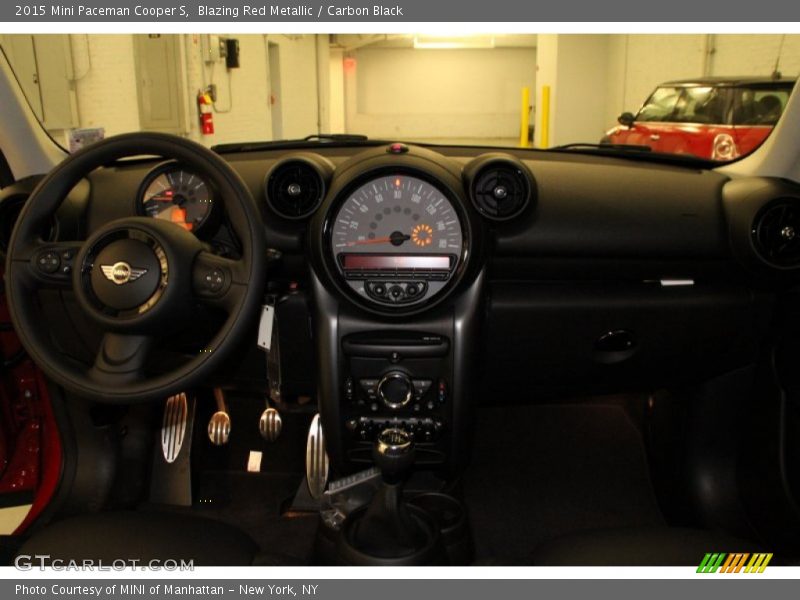 Blazing Red Metallic / Carbon Black 2015 Mini Paceman Cooper S