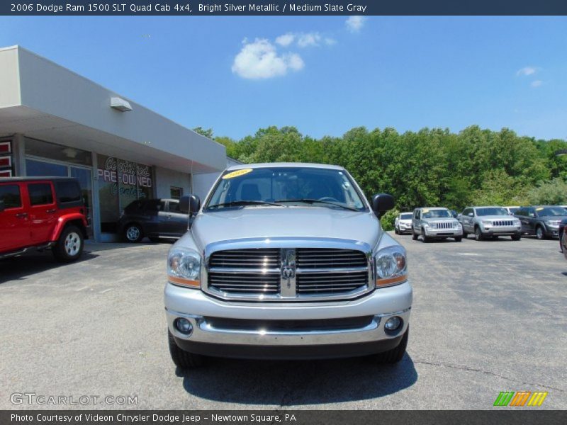 Bright Silver Metallic / Medium Slate Gray 2006 Dodge Ram 1500 SLT Quad Cab 4x4