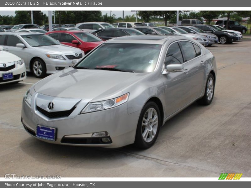 Palladium Silver Metallic / Taupe 2010 Acura TL 3.5