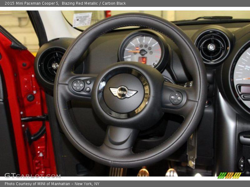 Blazing Red Metallic / Carbon Black 2015 Mini Paceman Cooper S