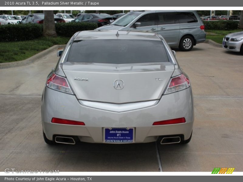 Palladium Silver Metallic / Taupe 2010 Acura TL 3.5