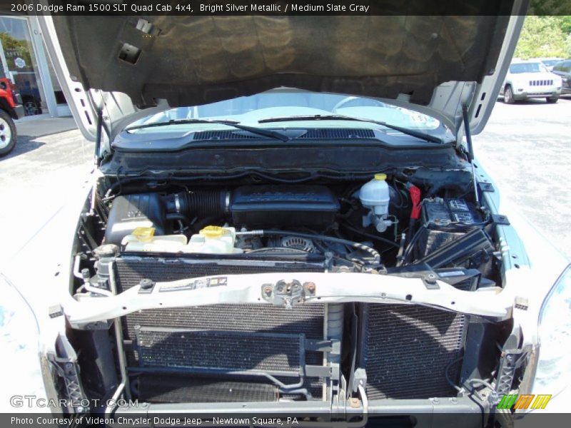 Bright Silver Metallic / Medium Slate Gray 2006 Dodge Ram 1500 SLT Quad Cab 4x4