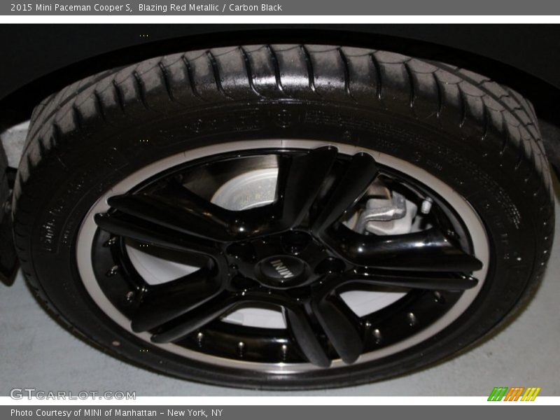 Blazing Red Metallic / Carbon Black 2015 Mini Paceman Cooper S