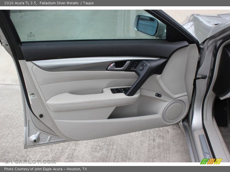 Palladium Silver Metallic / Taupe 2010 Acura TL 3.5