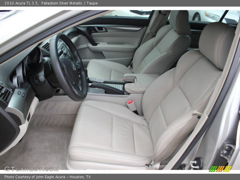Palladium Silver Metallic / Taupe 2010 Acura TL 3.5