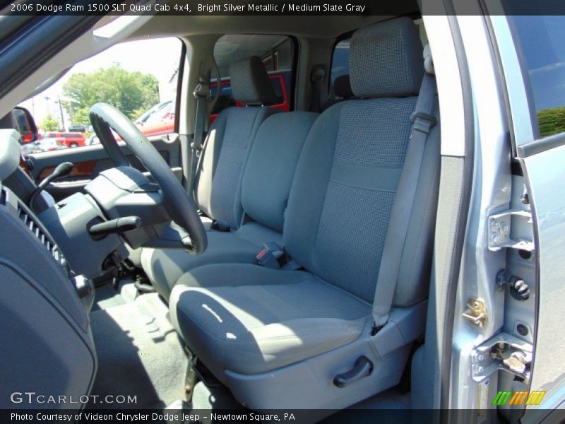 Bright Silver Metallic / Medium Slate Gray 2006 Dodge Ram 1500 SLT Quad Cab 4x4