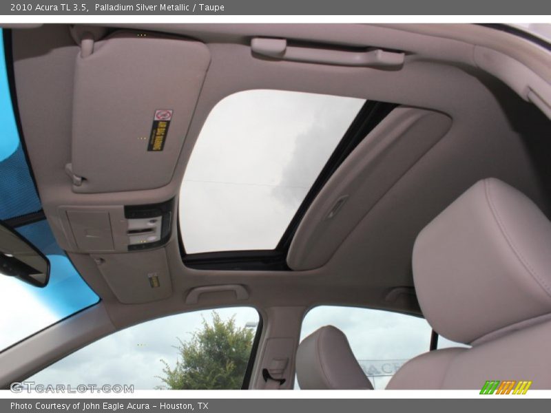 Palladium Silver Metallic / Taupe 2010 Acura TL 3.5