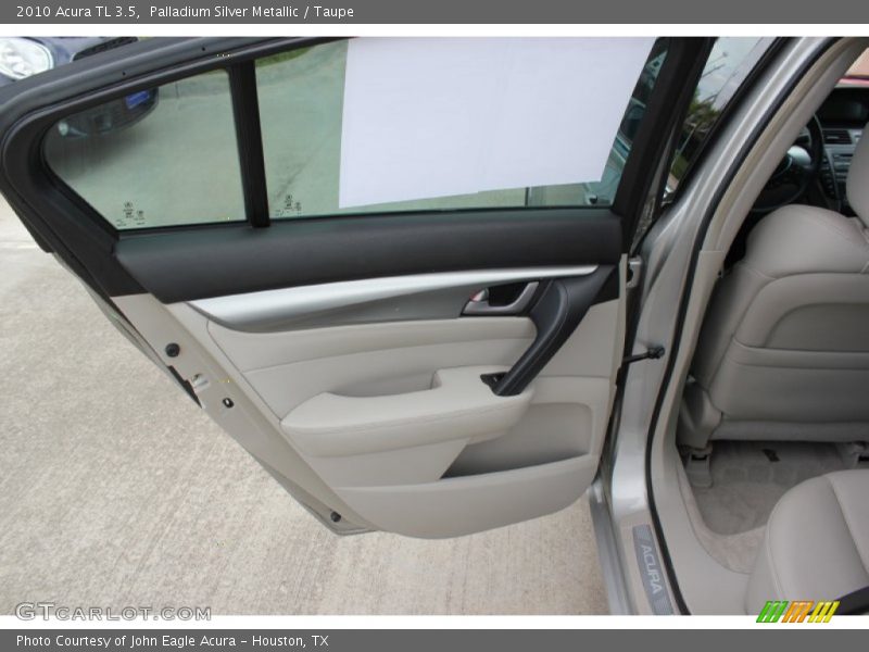 Palladium Silver Metallic / Taupe 2010 Acura TL 3.5