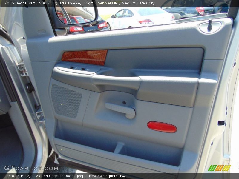 Bright Silver Metallic / Medium Slate Gray 2006 Dodge Ram 1500 SLT Quad Cab 4x4