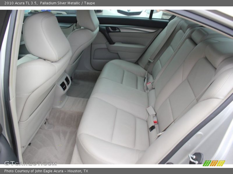 Palladium Silver Metallic / Taupe 2010 Acura TL 3.5