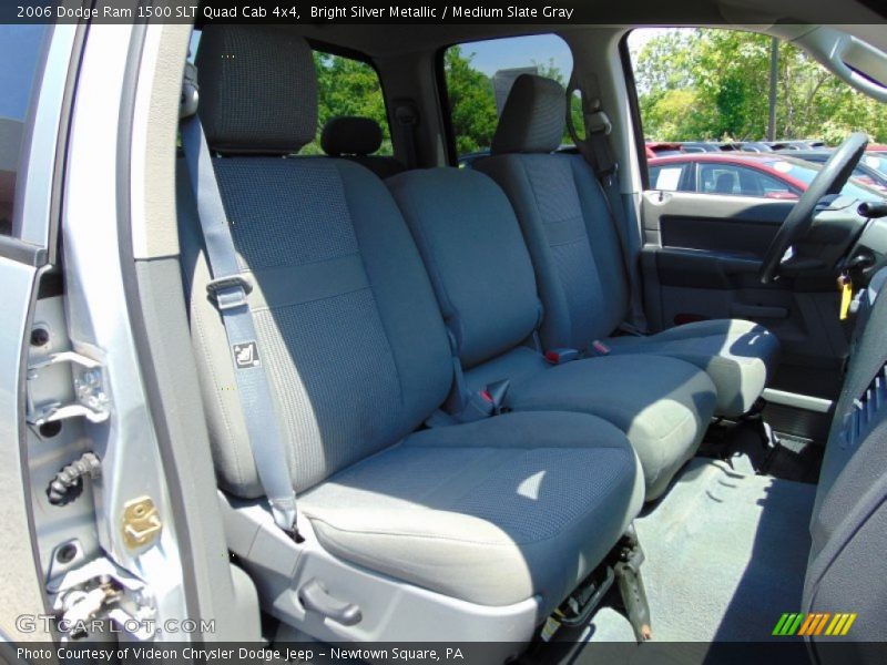 Bright Silver Metallic / Medium Slate Gray 2006 Dodge Ram 1500 SLT Quad Cab 4x4